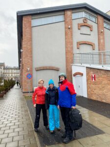 Uczestnicy Grand Prix Wydziału Inżynierii Środowiska i Energetyki w narciarstwie