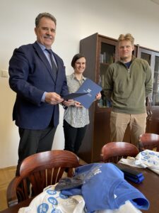 Agata Pawłowska-Salach i Jakub Toporowski