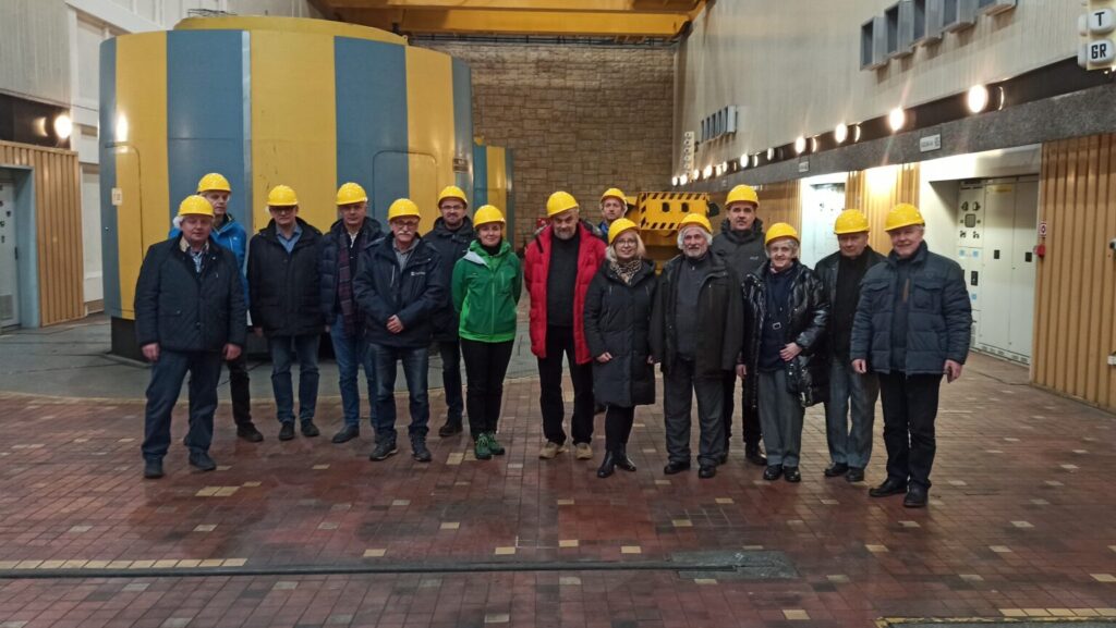 Pracownicy PK w Zespole Elektrowni Wodnych