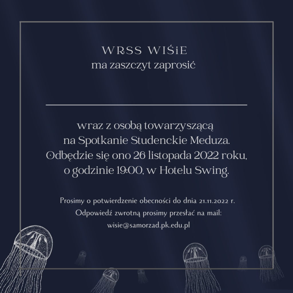 Plakat spotkania Meduza