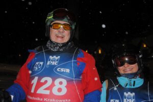 Uczestnicy Grand Prix Wydziału Inżynierii Środowiska i Energetyki w narciarstwie