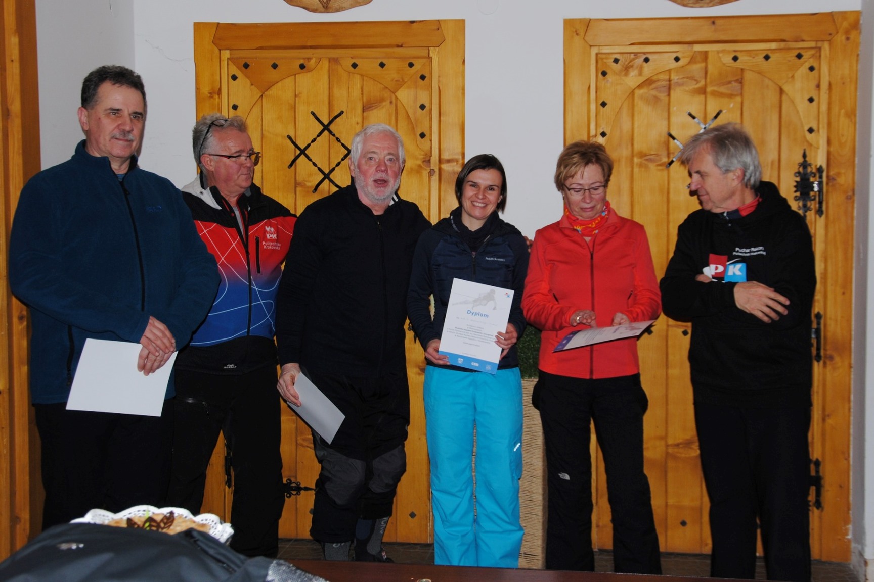 Uczestnicy Grand Prix Wydziału Inżynierii Środowiska i Energetyki w narciarstwie