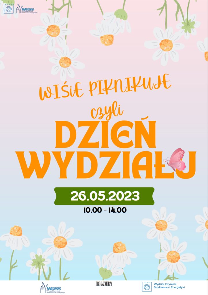 Plakat dnia wydziału