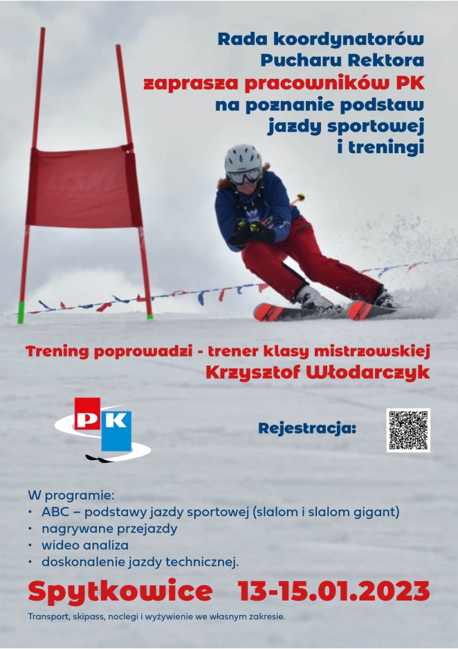 14. Puchar Rektora PK w narciarstwie alpejskim i snowboardzie dla pracowników uczelni – ze względu na niesprzyjające warunki pierwsze zawody odwołane.