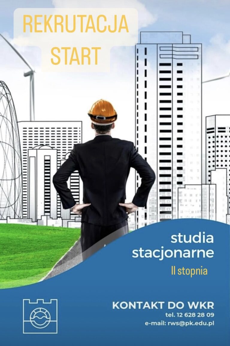 Rekrutacja na stacjonarne studia II stopnia w roku akademickim 2023/2024