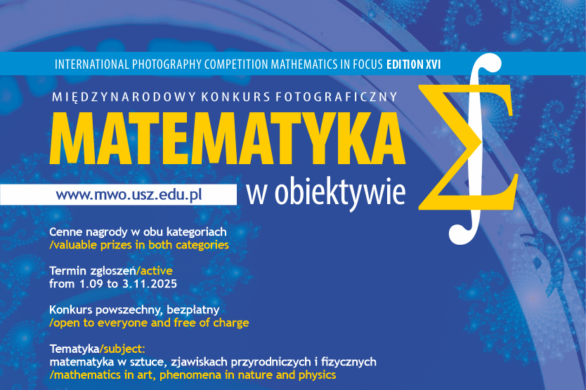 Konkurs fotograficzny „Matematyka w obiektywie”