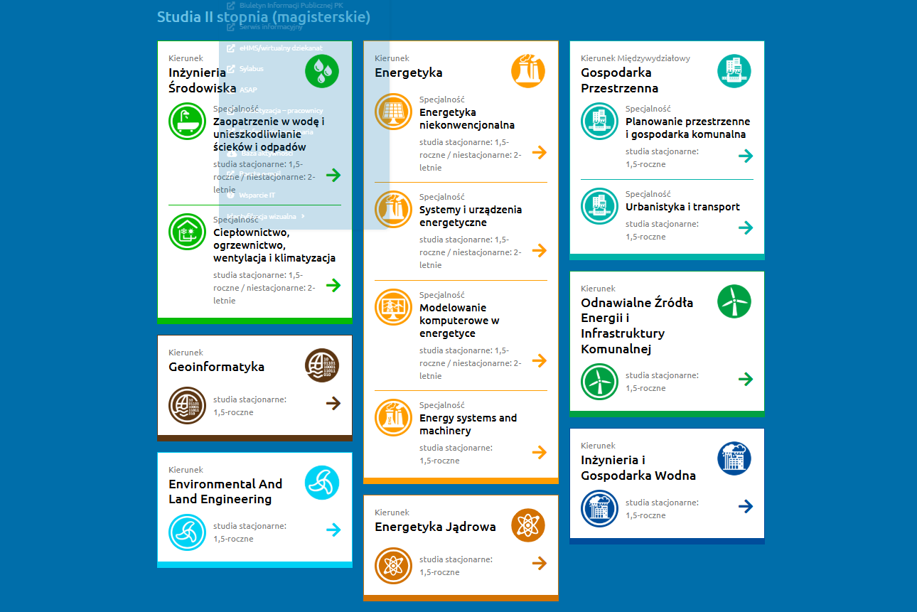 Rekrutacja na stacjonarne studia II stopnia w roku akademickim 2024/2025