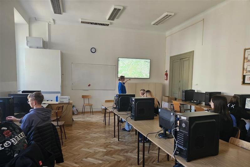 Warsztaty z funkcjonalności Systemów Informacji Przestrzennej w XX LO