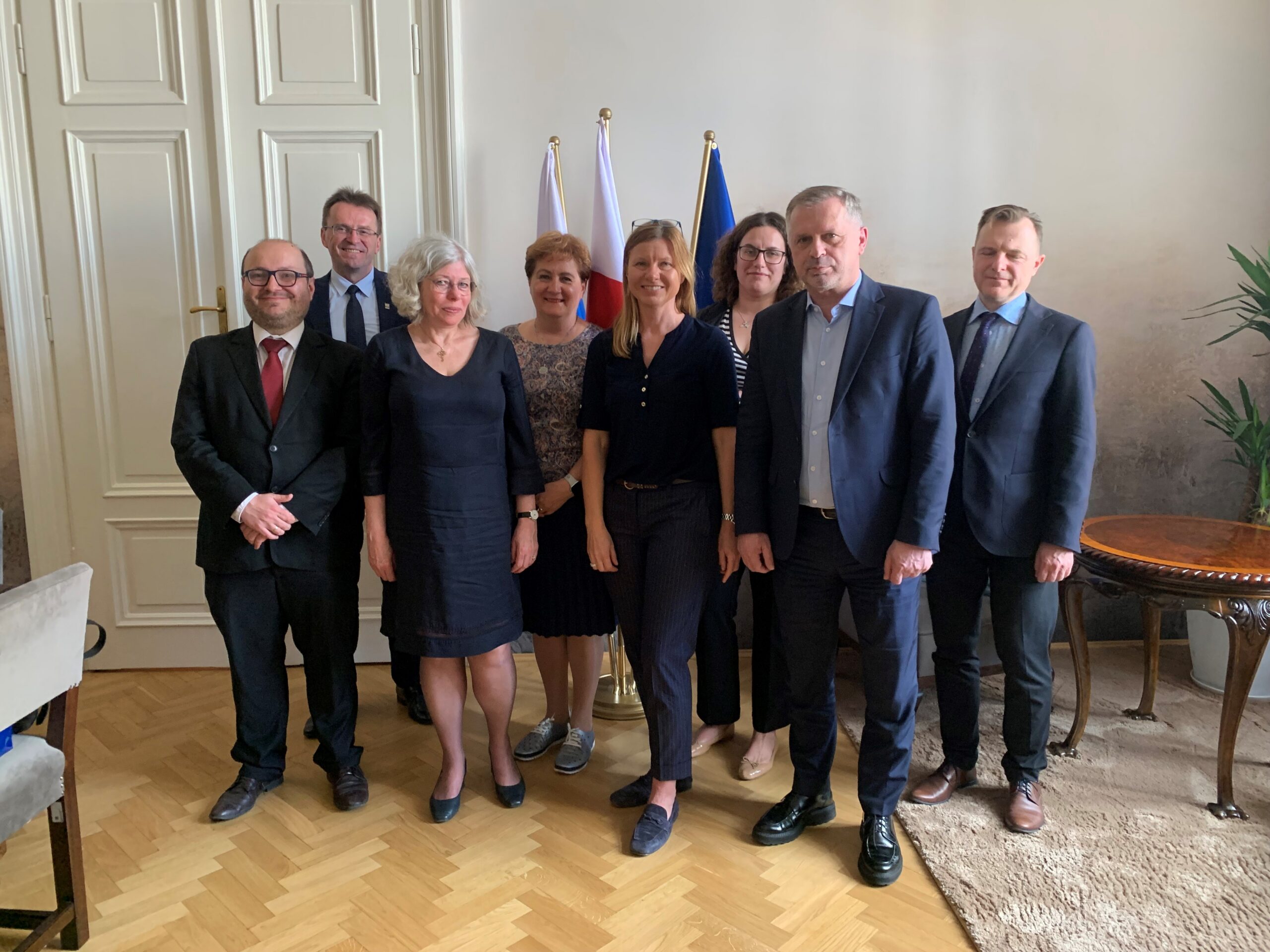 Przedstawiciele WIŚiE na spotkaniu u Prezydenta Miasta Krakowa